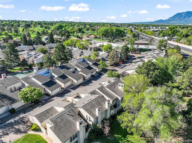 3330 Templeton Gap Rd Unit 15, Colorado Springs, CO 80907 - aerial perspective of suburban area with mountains