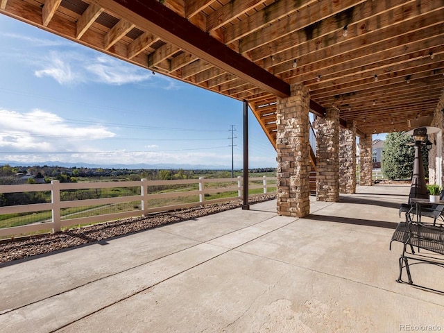 10531 Lieter Pl, Lone Tree, CO 80124 - view of patio / terrace featuring fence