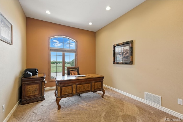 31200 E 145th Ave, Brighton, CO 80603 - carpeted home office with recessed lighting