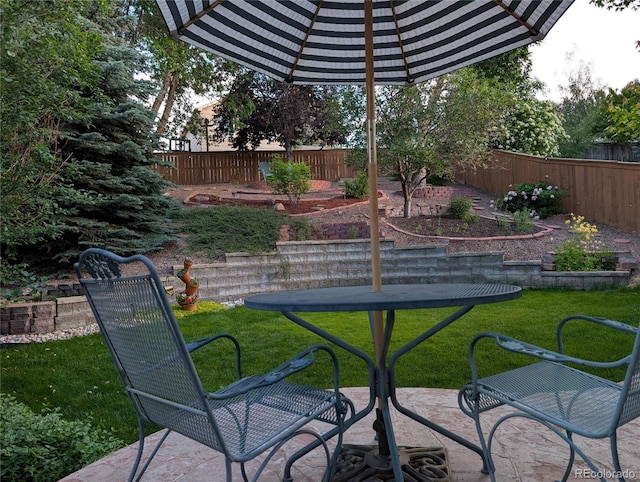 2548 Foothills Canyon Ct, Highlands Ranch, CO 80129 - view of fenced backyard