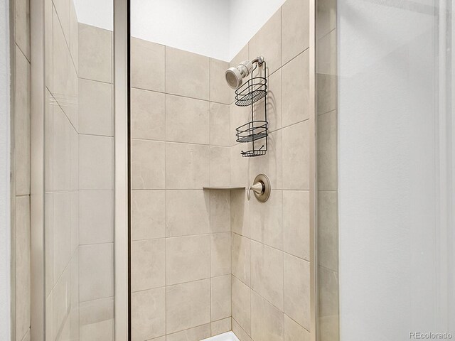 7488 W Pacific Ln, Denver, CO 80227 - bathroom view of a tile shower