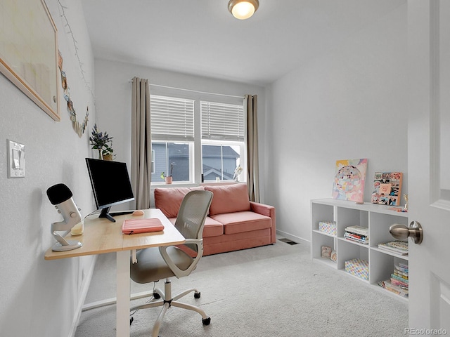 7488 W Pacific Ln, Denver, CO 80227 - office area with carpet floors and baseboards