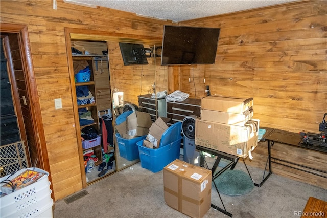 view of storage room