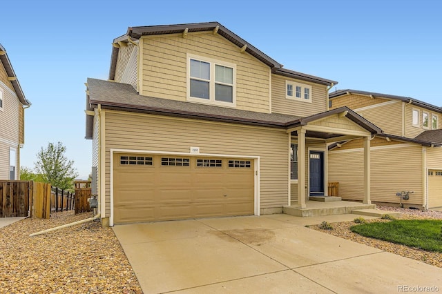 1998 Coach House Loop, Castle Rock, CO 80109 - view of front of house featuring a garage and driveway