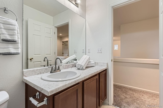 1998 Coach House Loop, Castle Rock, CO 80109 - bathroom with vanity and toilet