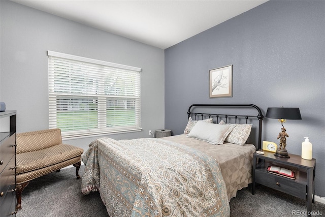 bedroom with carpet floors