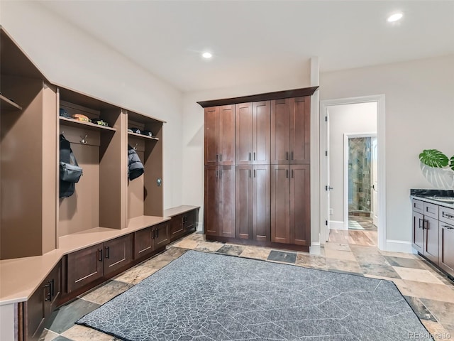 view of mudroom