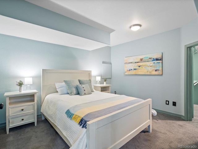 4825 6th St, Boulder, CO 80304 - bedroom with dark colored carpet and baseboards
