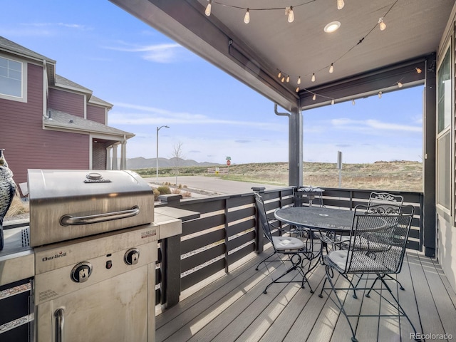 view of deck