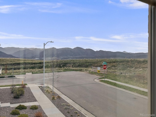 property view of mountains