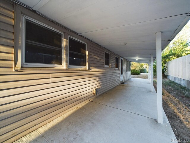 view of patio / terrace