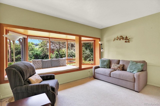 4790 W Lakeridge Rd, Denver, CO 80219 - carpeted living room featuring baseboards