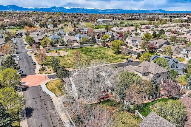 11638 Xavier Way, Westminster, CO 80031 - aerial perspective of suburban area with a mountainous background