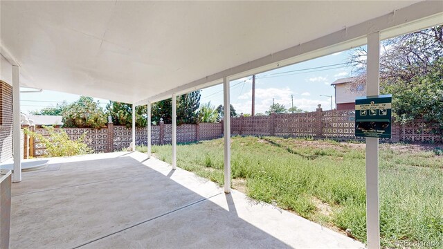7609 Sherman Pl, Denver, CO 80221 - view of patio / terrace