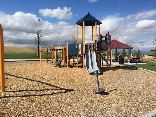 view of community playground