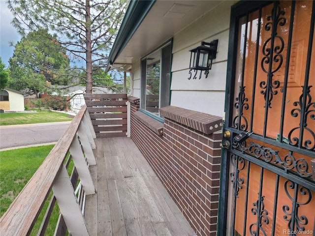 5274 W Rowland Pl, Littleton, CO 80128 - view of deck
