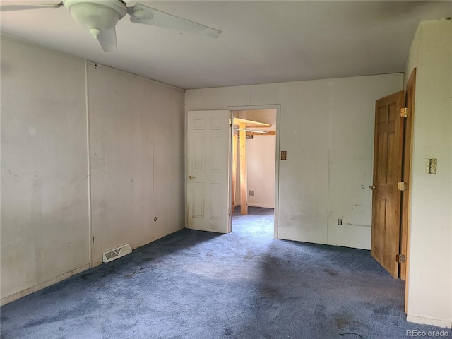 5274 W Rowland Pl, Littleton, CO 80128 - carpeted empty room with ceiling fan