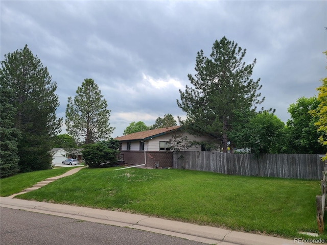 5274 W Rowland Pl, Littleton, CO 80128 - view of front of house with brick siding