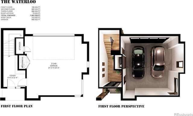 378 E Agate Unit 3A, Granby, CO 80446 - view of room layout