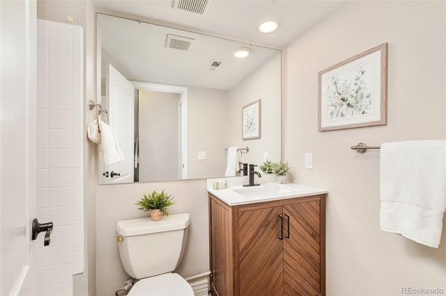 19595 N Mitchell Dr, Denver, CO 80249 - full bathroom featuring vanity and toilet