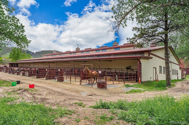 7522 S Mount Zirkel, Littleton, CO 80127 - rear view of house featuring an exterior structure and an outbuilding