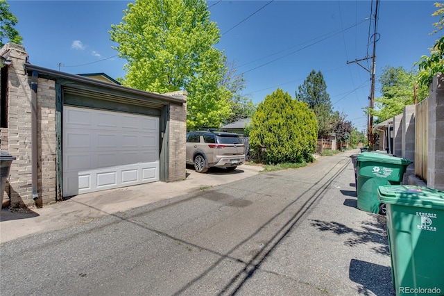 2236 Forest St, Denver, CO 80207 - view of asphalt alley