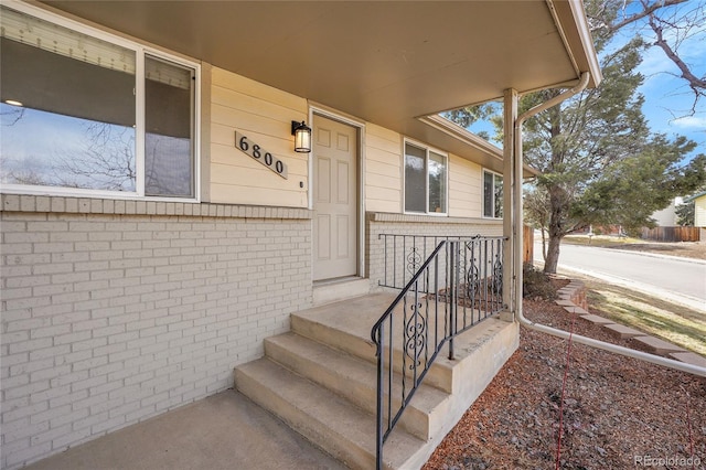 view of property entrance