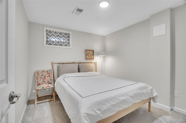 bedroom featuring carpet flooring