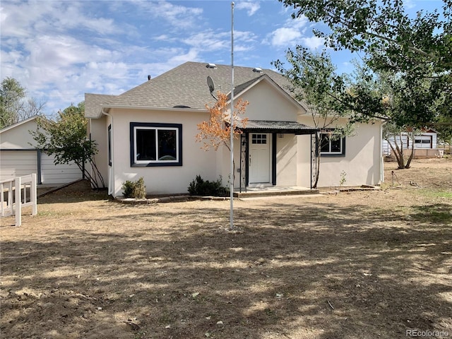 view of rear view of house