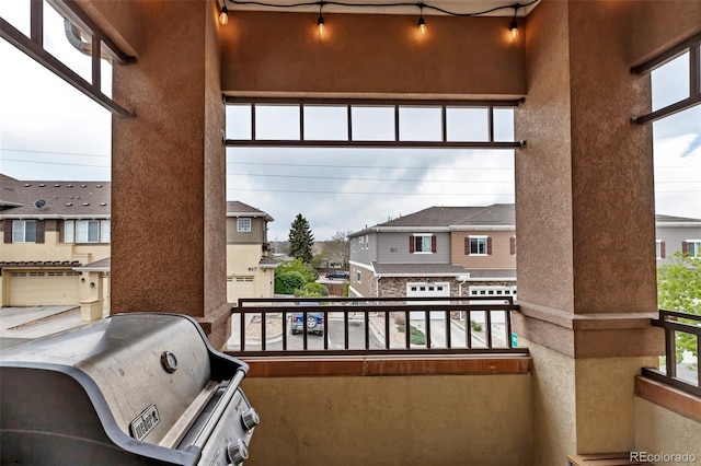 837 E 98th Ave Unit 403, Thornton, CO 80229 - balcony featuring area for grilling and a residential view