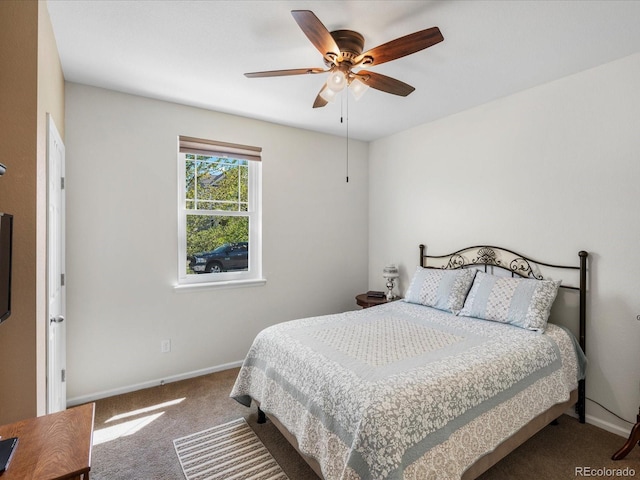569 Jackson St, Lafayette, CO 80026 - bedroom featuring carpet floors and a ceiling fan