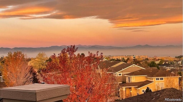 10837 Fox Sedge Way, Highlands Ranch, CO 80126 - city view featuring mountains