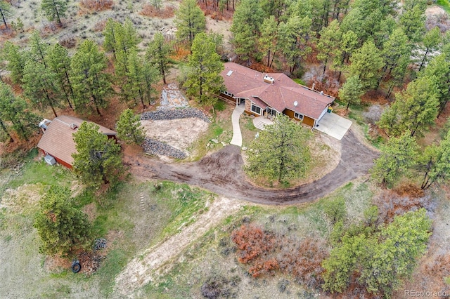 bird's eye view