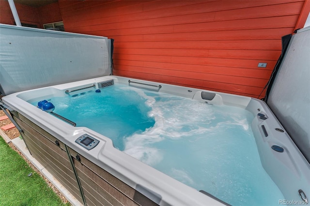 2868 Kingston St, Denver, CO 80238 - exterior view of a hot tub