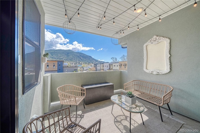 114 Old Stage Rd Unit D, Salida, CO 81201 - balcony featuring a mountain view