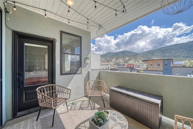114 Old Stage Rd Unit D, Salida, CO 81201 - balcony featuring a mountain view