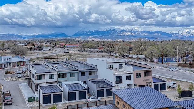 114 Old Stage Rd Unit D, Salida, CO 81201 - drone / aerial view of a mountainous background