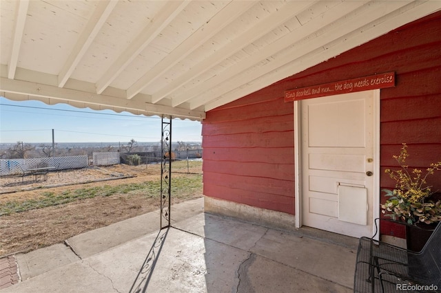 view of patio / terrace