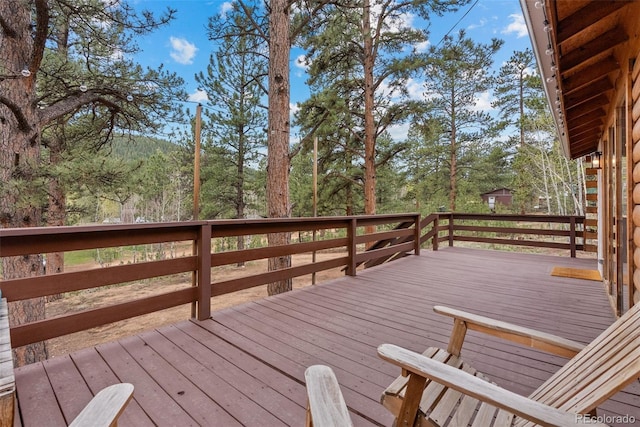 339 Hall Rd, Bailey, CO 80421 - view of deck