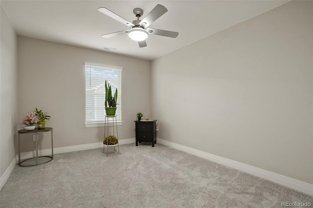 16461 E 119th Way Unit B, Commerce City, CO 80022 - carpeted spare room with a ceiling fan and baseboards