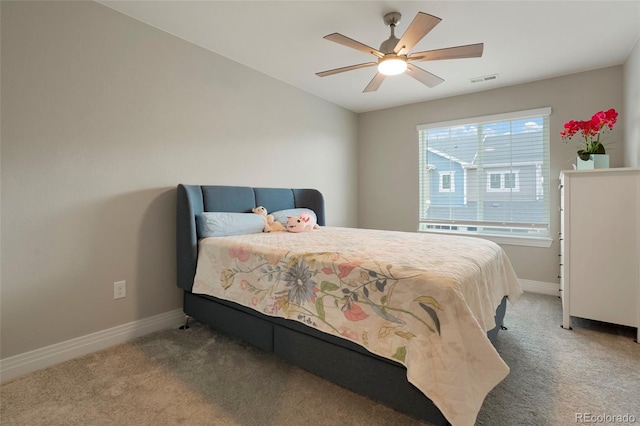 16461 E 119th Way Unit B, Commerce City, CO 80022 - bedroom featuring carpet and a ceiling fan