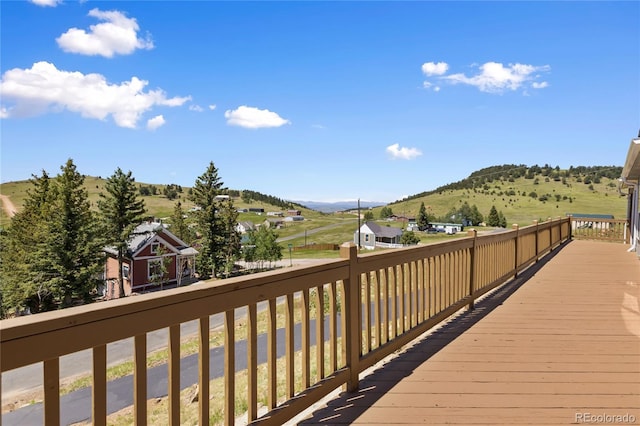 235 W May St, Cripple Creek, CO 80813 - deck with a mountain view