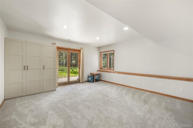 19165 Golden Arrow Cir, Monument, CO 80132 - spare room featuring carpet flooring and recessed lighting