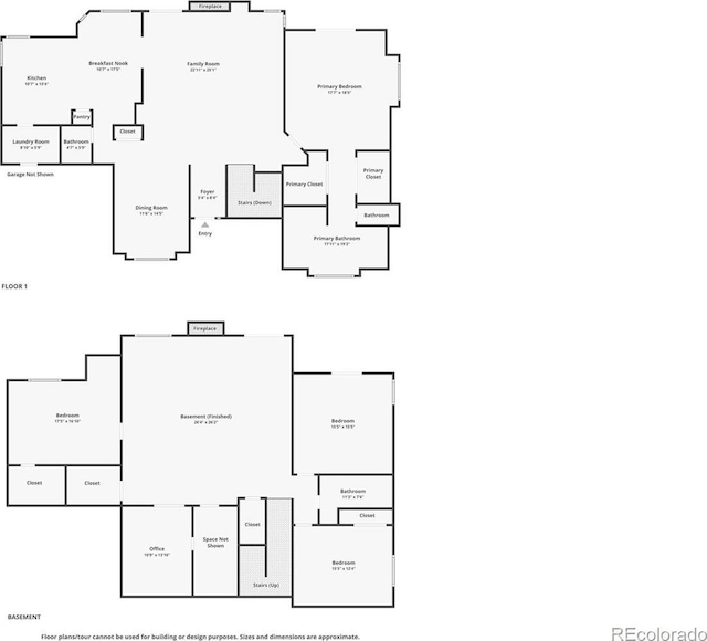 19165 Golden Arrow Cir, Monument, CO 80132 - view of floor plan / room layout