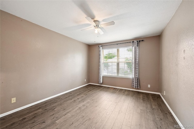 2085 E 103rd Ave, Thornton, CO 80229 - unfurnished room with ceiling fan and wood finished floors