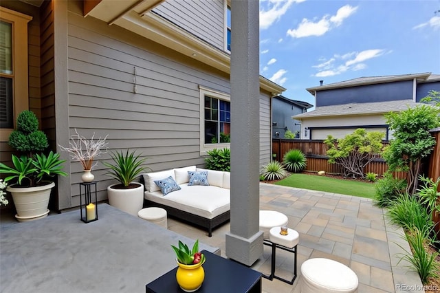 5080 Uinta St, Denver, CO 80238 - fenced backyard with a patio area and an outdoor hangout area