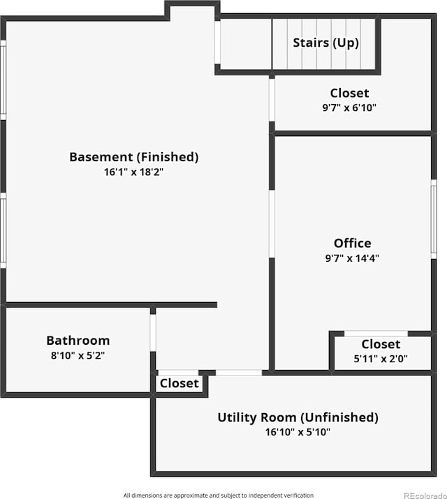 5080 Uinta St, Denver, CO 80238 - view of floor plan / room layout