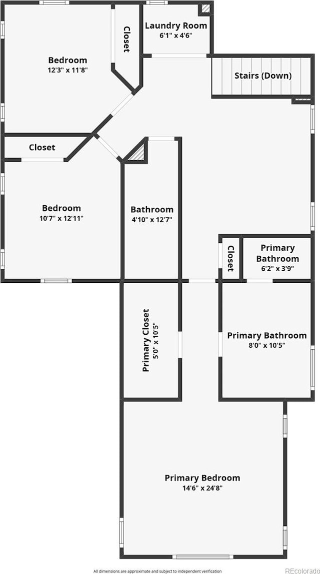 5080 Uinta St, Denver, CO 80238 - view of floor plan / room layout