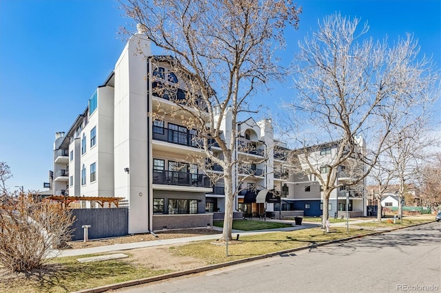 view of property featuring a residential view