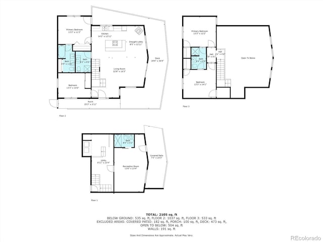 302 Texas Dr, Idaho Springs, CO 80452 - view of room layout